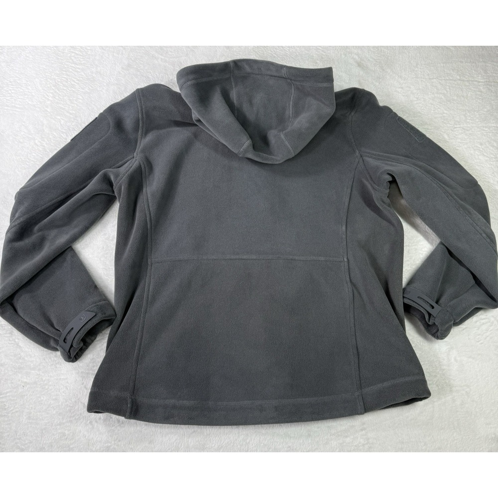 BAERskin Tactical Hoodie 4.0 Fleece Jacket Size Medium Full Zip Gray 10 Pockets - Picture 8 of 13